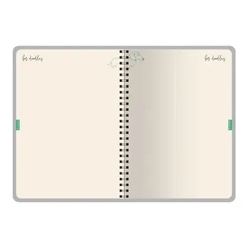 A6 Artplanner Spiral Weekly Diary - Kitten
