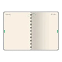 A6 Artplanner Spiral Weekly Diary - Kitten