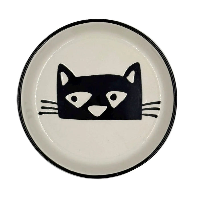 Cream Camp Cat Mini Dish