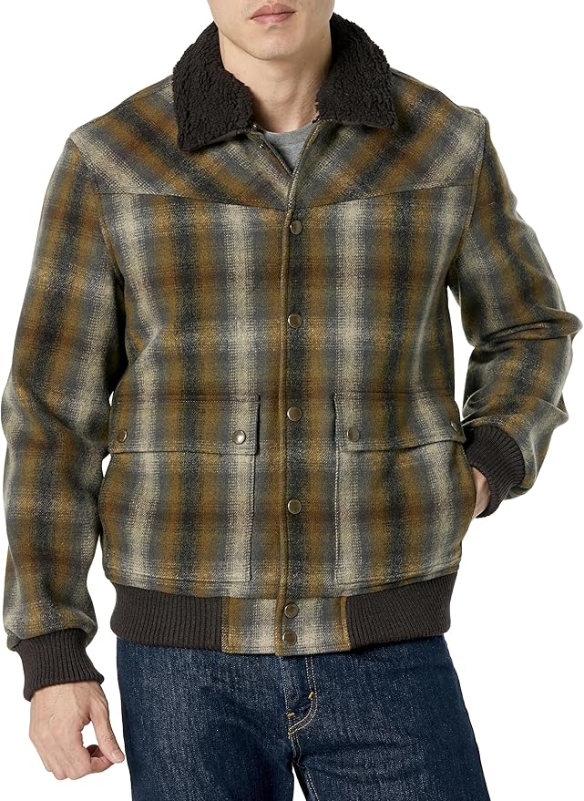 Pendleton Men’s Jacksonville Plaid Wool Jacket