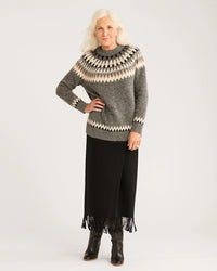 Pendleton Women’s Oversized Alpaca Fair Isle Sweater