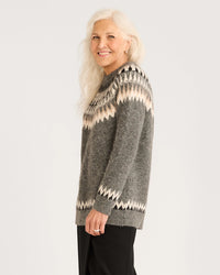 Pendleton Women’s Oversized Alpaca Fair Isle Sweater