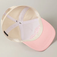 Kiss Me Cowboy Embroidery Cap