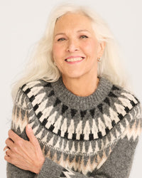 Pendleton Women’s Oversized Alpaca Fair Isle Sweater