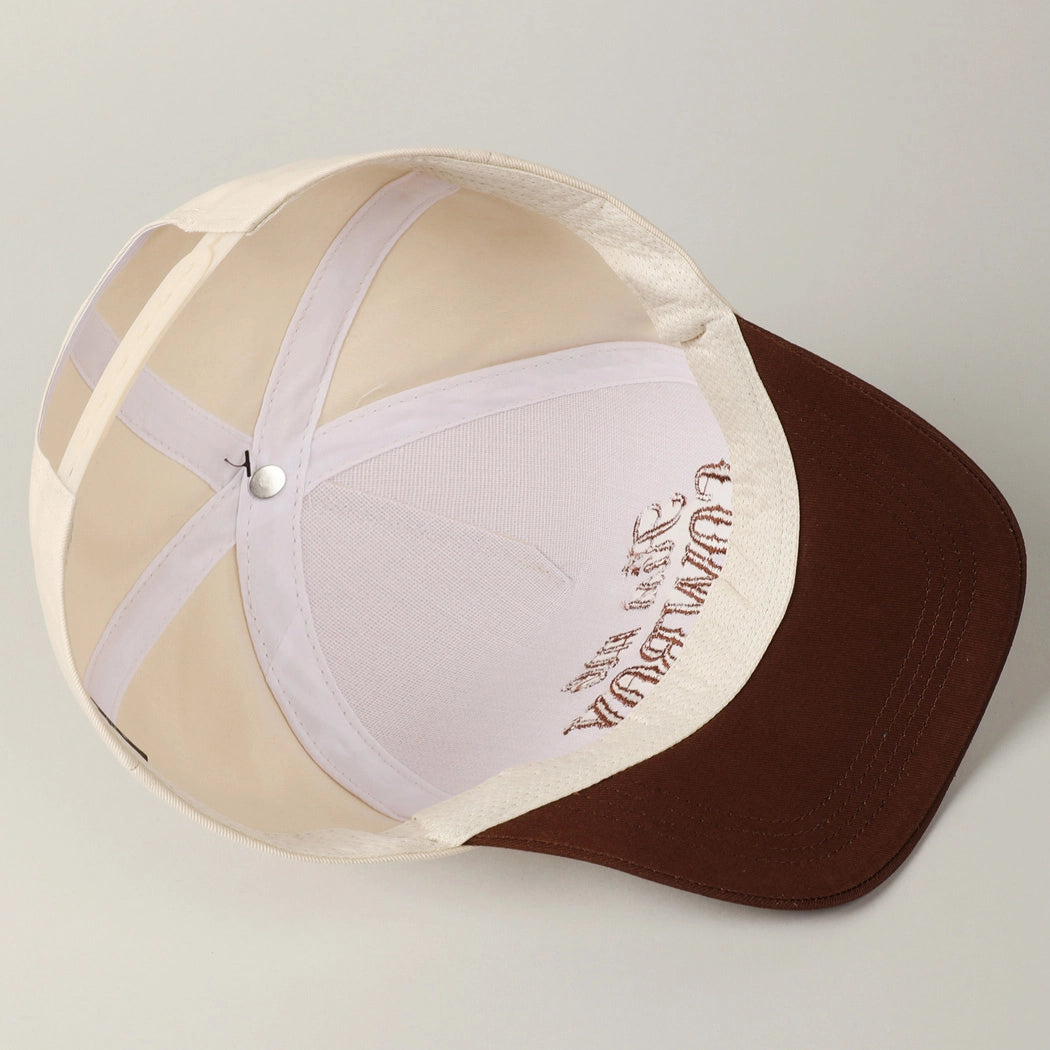 Kiss Me Cowboy Embroidery Cap