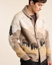 Pendleton Men’s In Their Element Lambswool Cardigan