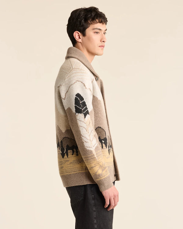 Pendleton Men’s In Their Element Lambswool Cardigan