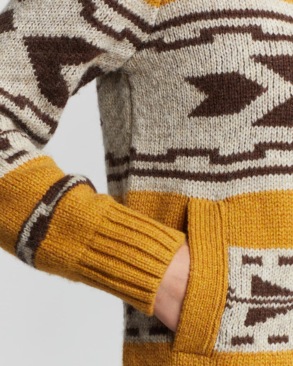Pendleton Women’s Graphic Shetland Zip Cardigan