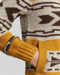 Pendleton Women’s Graphic Shetland Zip Cardigan
