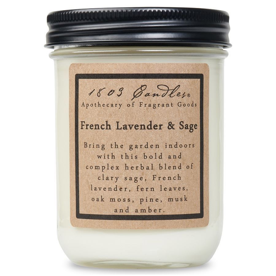French Lavender & Sage Soy Candle