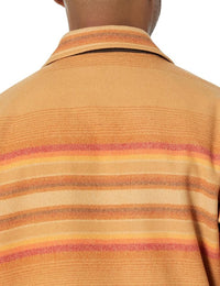MEN’S PENDLETON SILVERTON WOOL COAT RALSTON STRIPE TAN