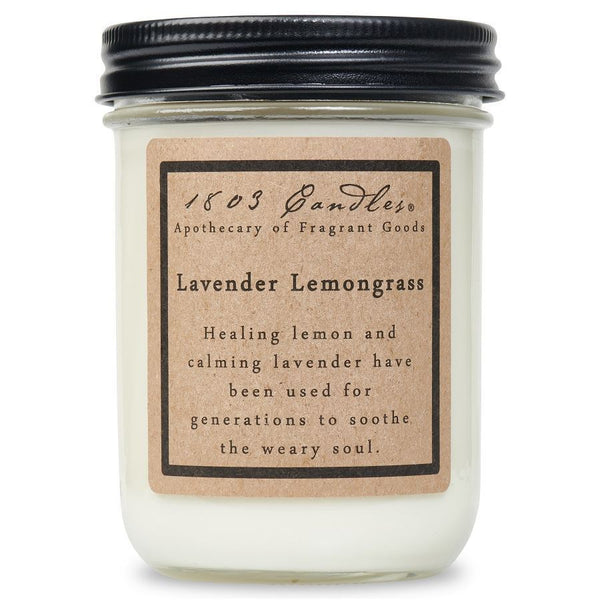 Lavender Lemongrass Soy Candle