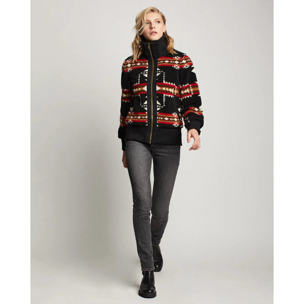 WOMEN'S PENDLETON FOXGLOVE FLEECE BOMBER JACKET