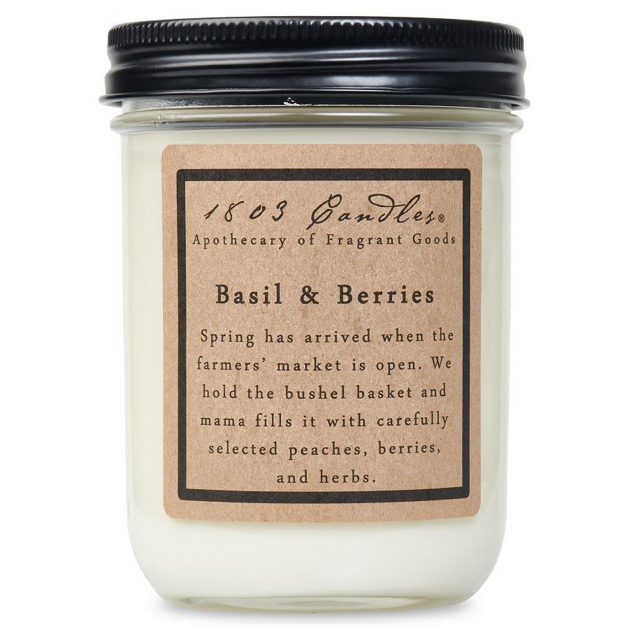 Basil & Berries Soy Candles