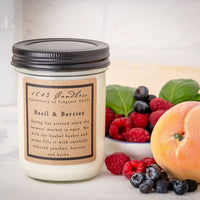 Basil & Berries Soy Candles