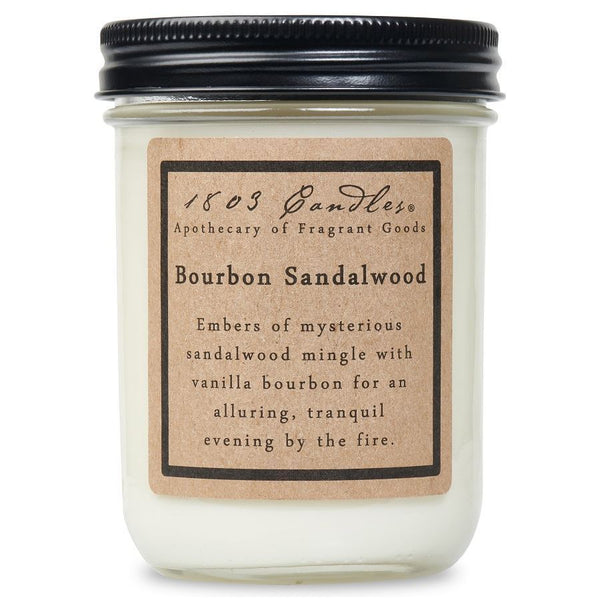 Bourbon Sandalwood Soy Candle