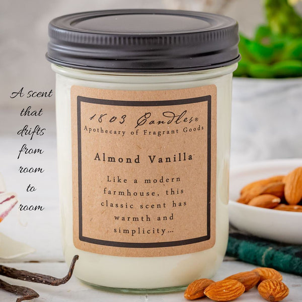 Almond Vanilla Soy Candle