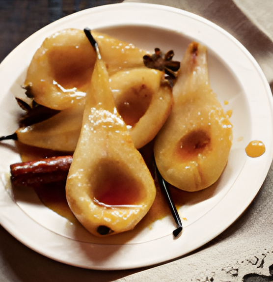 CARAMEL HONEY PEAR SOY CANDLE
