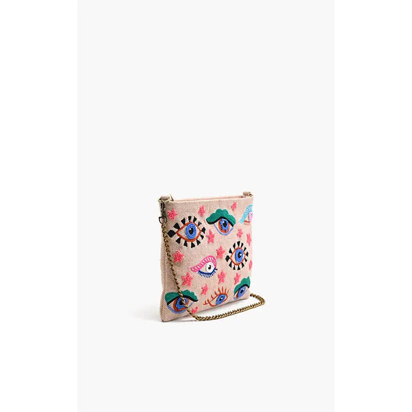 Mystic Gaze Pink Clutch
