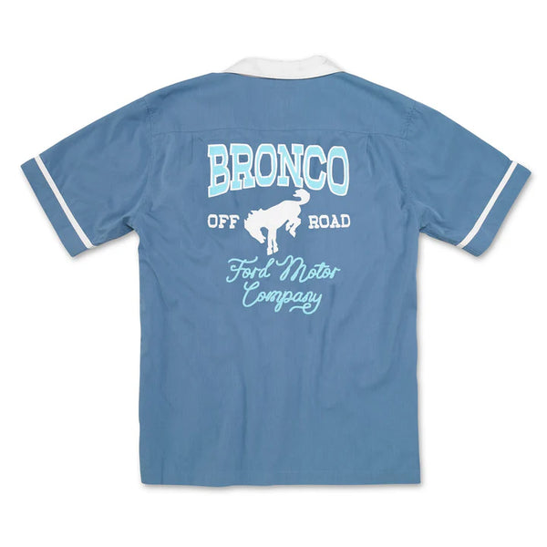 Lebowski Button Up Short Sleeve Shirt FORD BRONCO