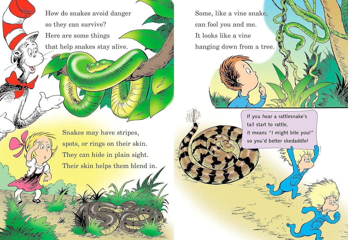 Miles and Miles of Reptiles: All About Reptiles (The Cat in the Hat's Learning Library)