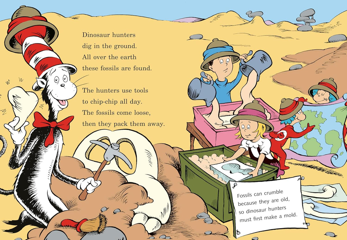 Oh Say Can You Say Di-no-saur? All About Dinosaurs (The Cat in the Hat's Learning Library)