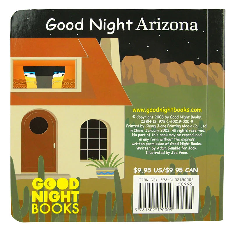 Good Night Arizona Kid’s Book