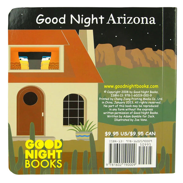 Good Night Arizona Kid’s Book