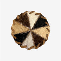 Braided Cowhide Coaster