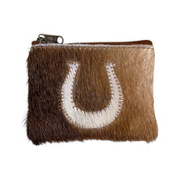 Cowhide Coin Purse