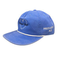 Rope Lined Bill Heart W/ Drawn West Adjustable Cap