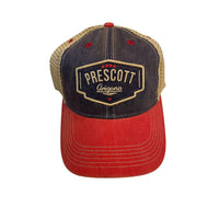 Youth Denim & Red Prescott Arizona Mesh Cap