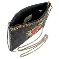 Affection Heart Mini Beaded Red Heart Crossbody Handbag