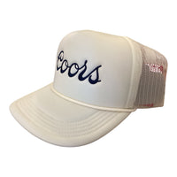 COORS Foamy Roscoe Embroidered Hat in Off White