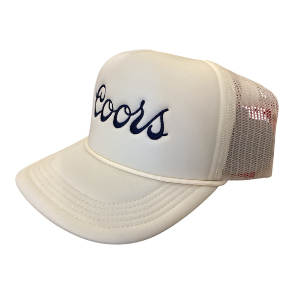 COORS Foamy Roscoe Embroidered Hat in Off White