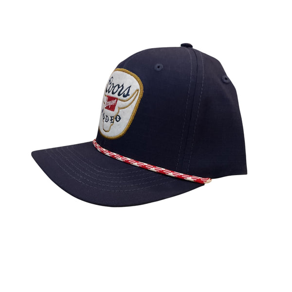 Coors Banquet Rodeo Embroidered Felt Patch Ball Cap
