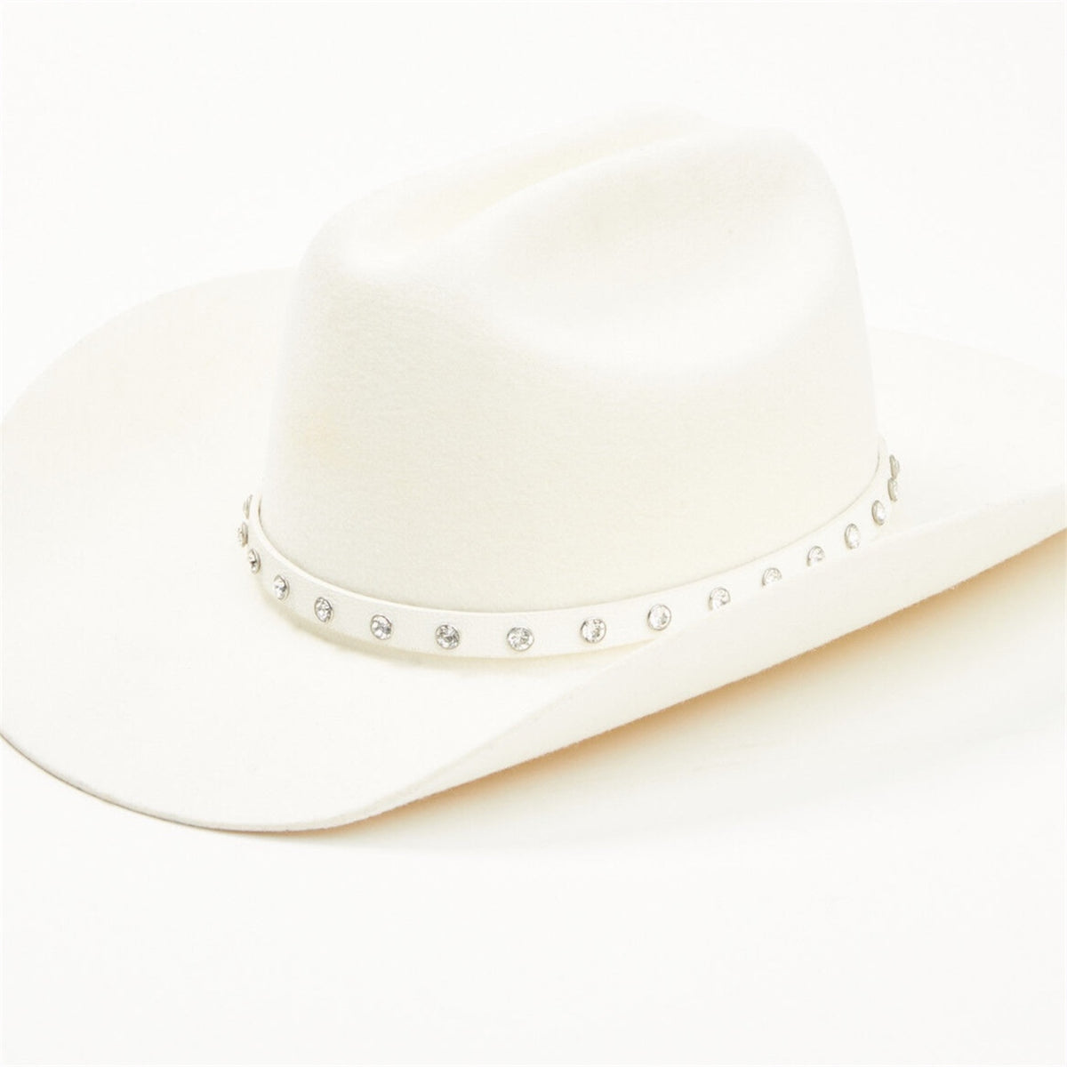 Wrangler Women’s Adjustable Rhinestone Wool Cowboy Hat