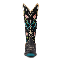 STARS ALIGN BOOT - JET BLACK & CERAMIC CRACKLE