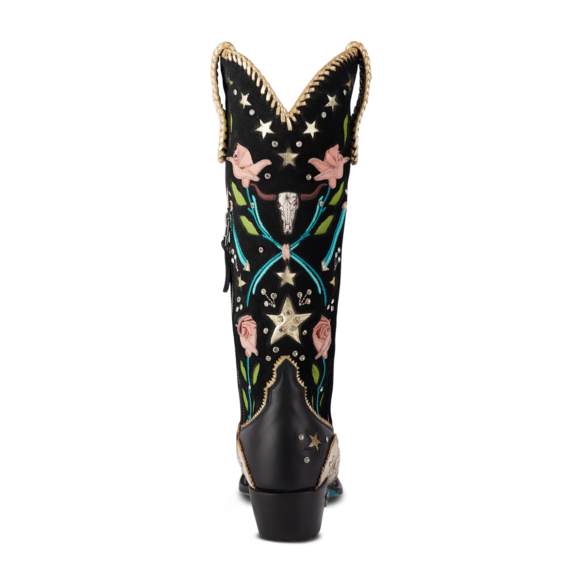 STARS ALIGN BOOT - JET BLACK & CERAMIC CRACKLE