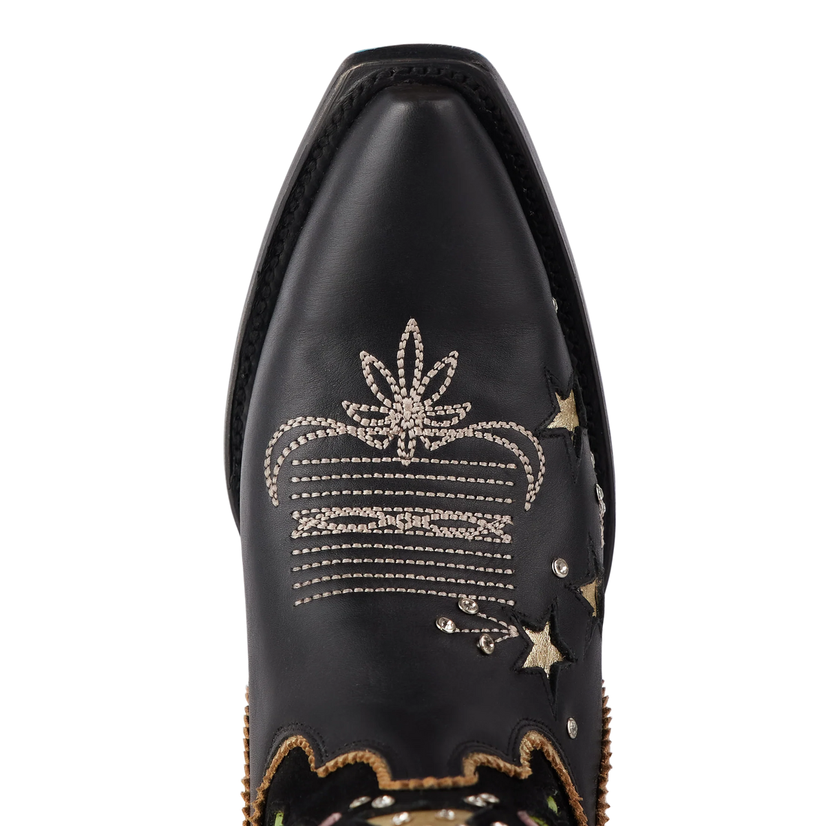 STARS ALIGN BOOT - JET BLACK & CERAMIC CRACKLE