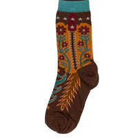Adult Boot Print Socks