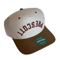 Backwards Prescott Stone/Brown Baseball Cap