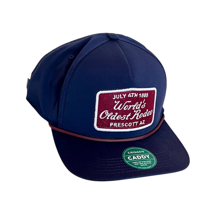 World’s Oldest Rodeo Navy Caddy Baseball Cap
