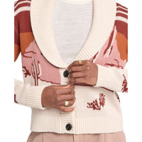 Pendleton Western Scenic Cotton Cardigan