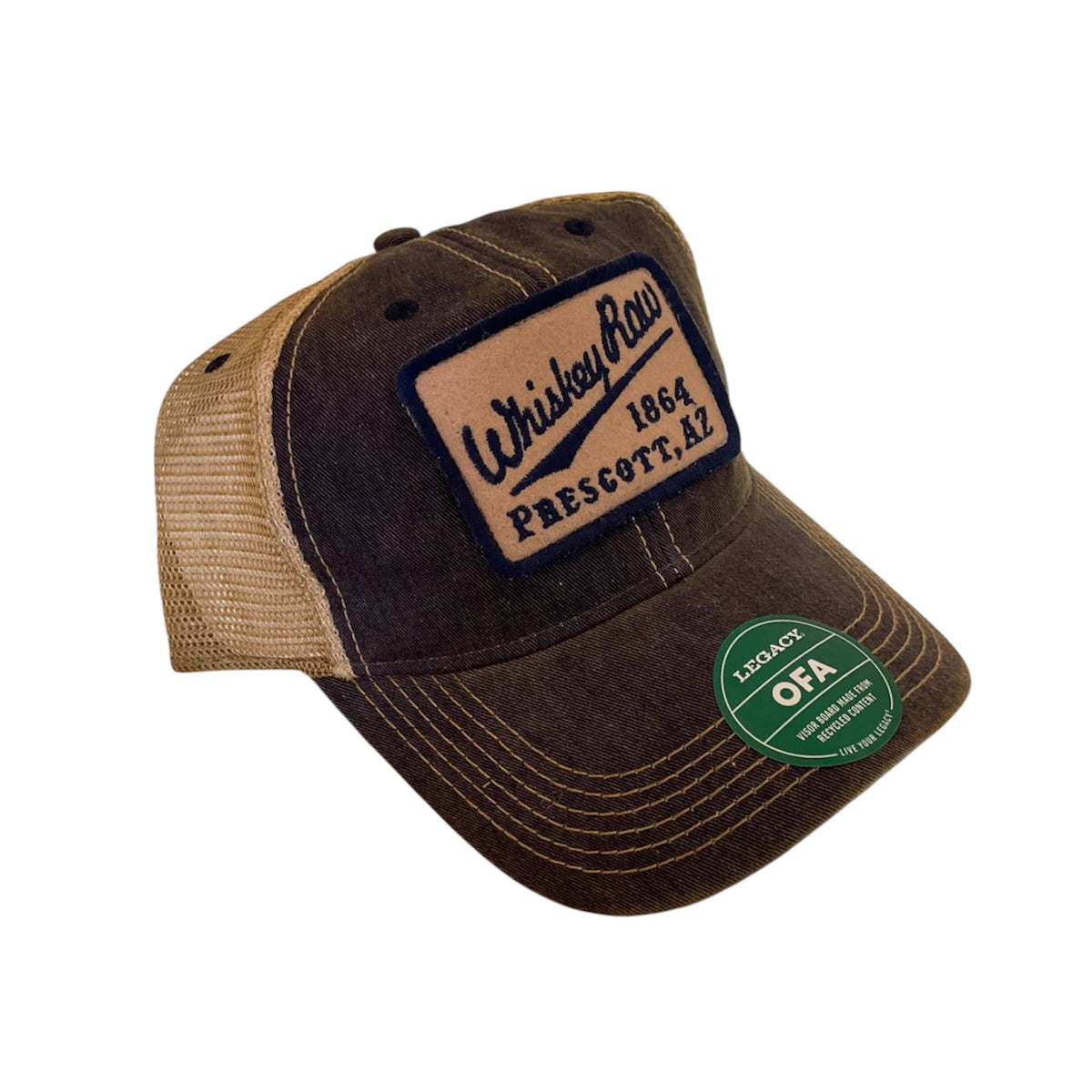 Navy Trucker Whiskey Row 1864 Prescott AZ Cap