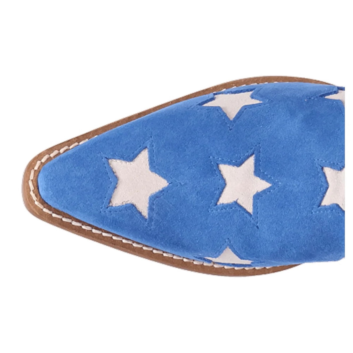 Dingo Super Star Fringe Tooled Inlay Snip Toe Cowboy Boots