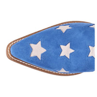 Dingo Super Star Fringe Tooled Inlay Snip Toe Cowboy Boots