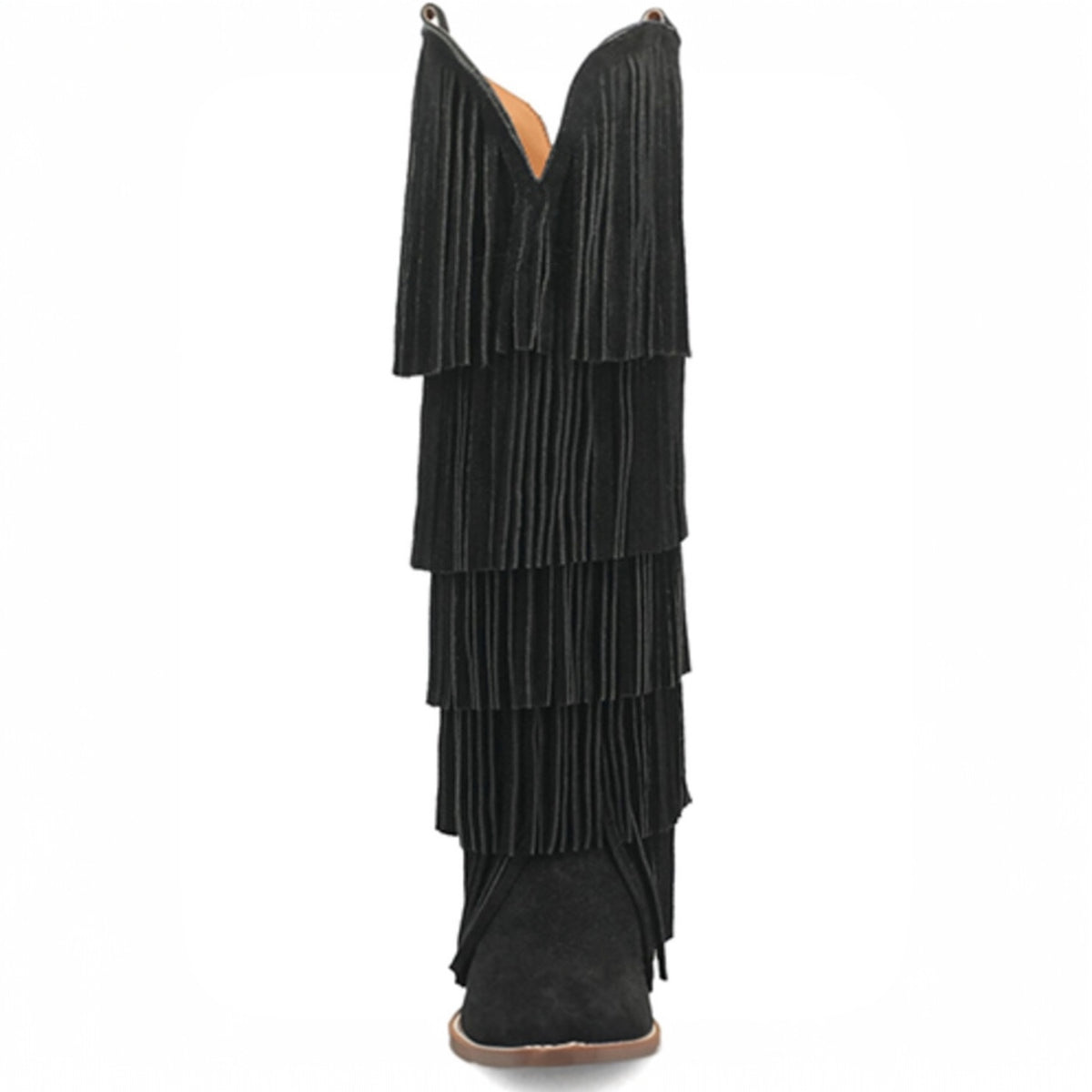Dingo Wild Child Suede Fringe Tall Western Boots