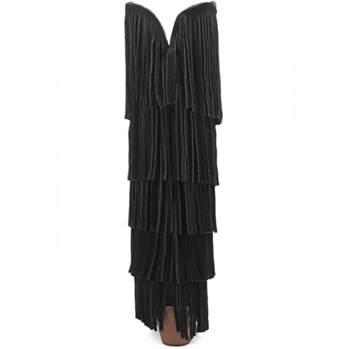 Dingo Wild Child Suede Fringe Tall Western Boots
