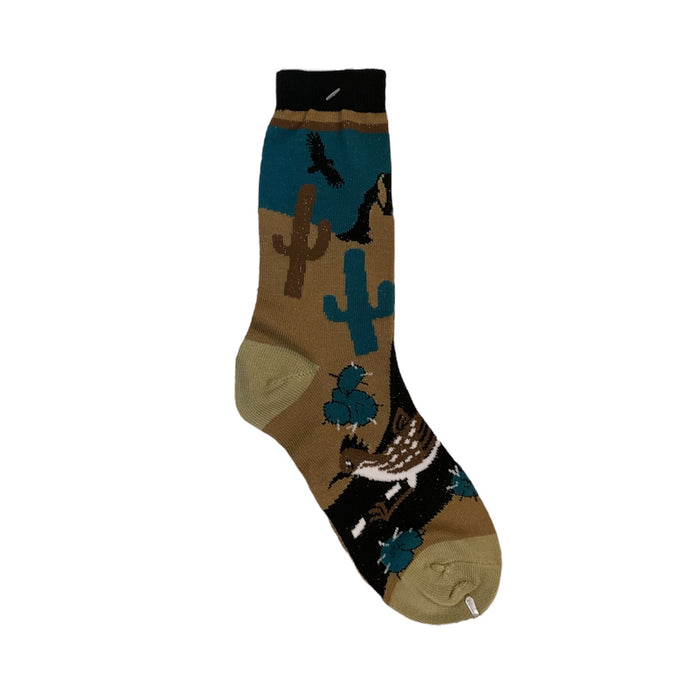 Adult Roadrunner Route 66 Socks
